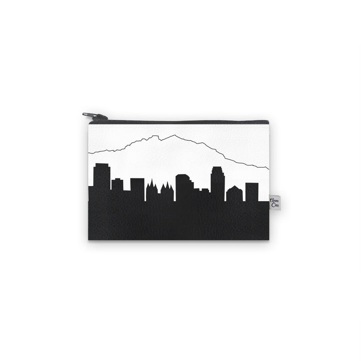 Salt Lake City UT Skyline Vegan Leather Mini Wallet