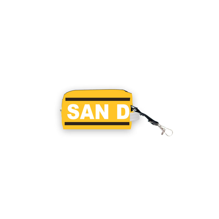 SAN D (San Diego) Game Day Multi-Use Mini Bag Keychain