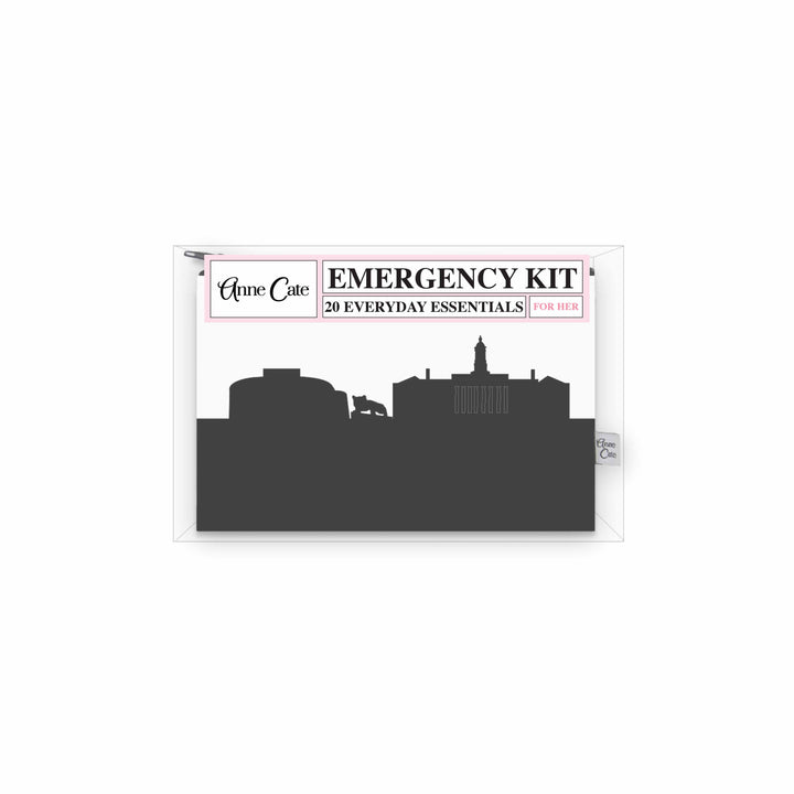 State College PA (Penn State University) Skyline Mini Wallet Emergency Kit - For Her
