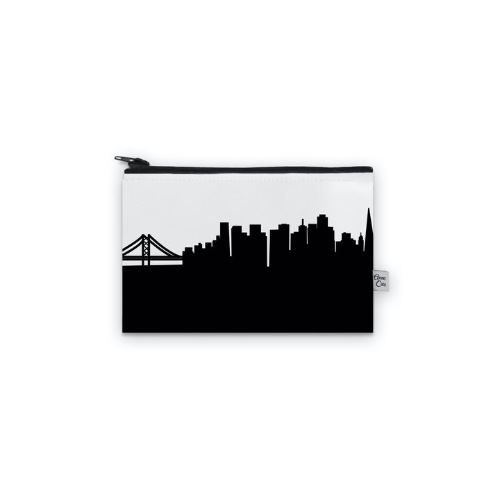 San Francisco CA Skyline Canvas Mini Purse