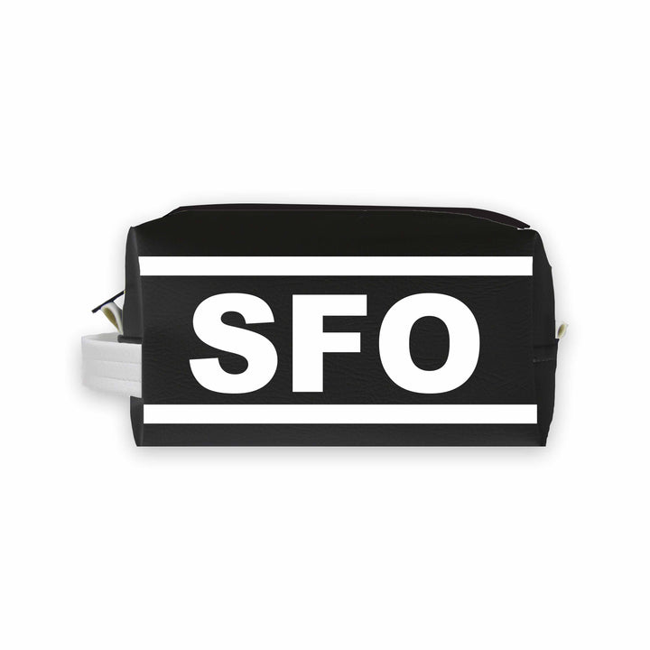SFO (San Francisco) City Abbreviation Travel Dopp Kit Toiletry Bag