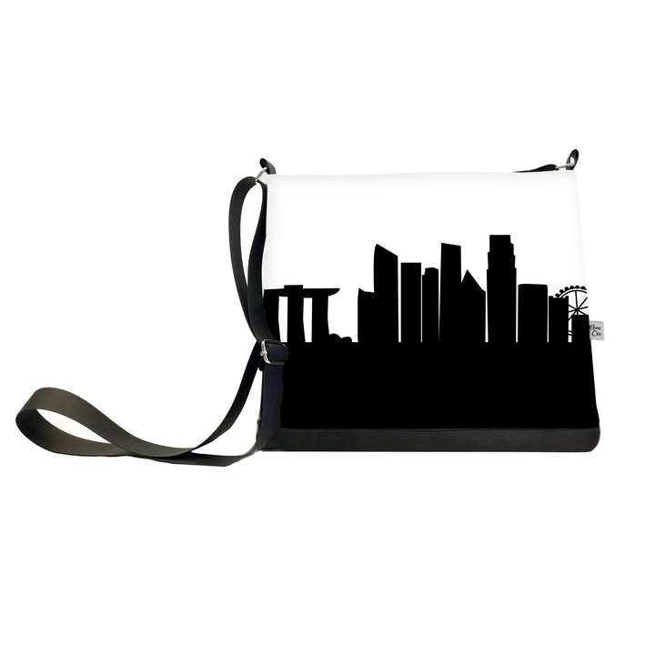 Singapore Skyline Crossbody Bag