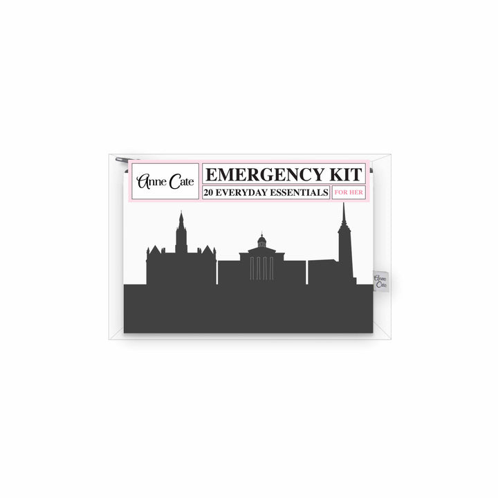 Springfield OH (Wittenberg University) Skyline Mini Wallet Emergency Kit - For Her