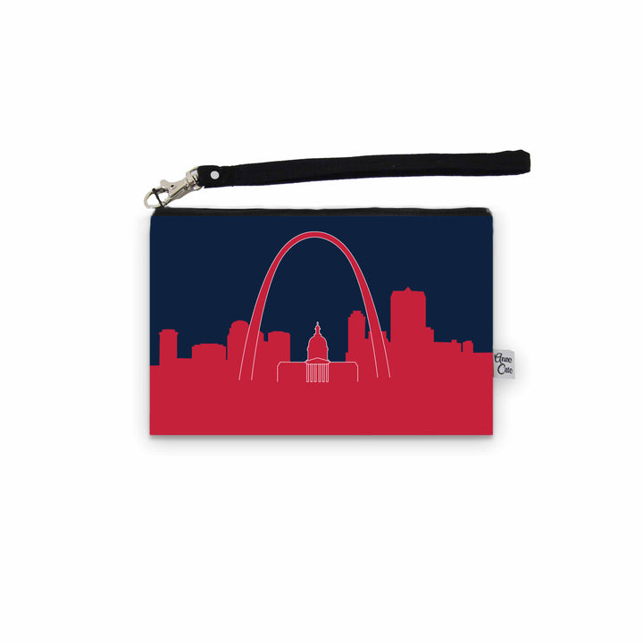 St. Louis MO Skyline Game Day Wristlet - Stadium Approved
