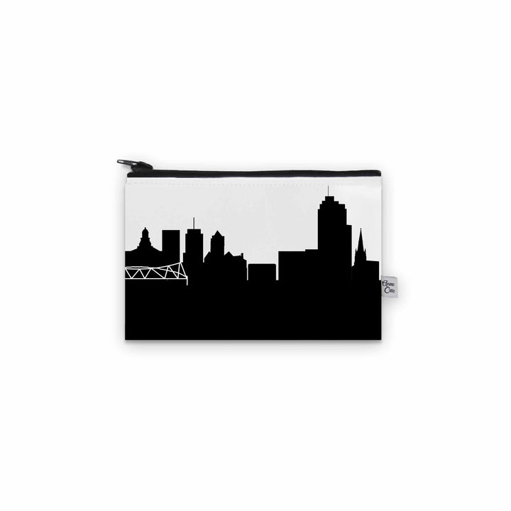 Syracuse NY Skyline Canvas Mini Purse