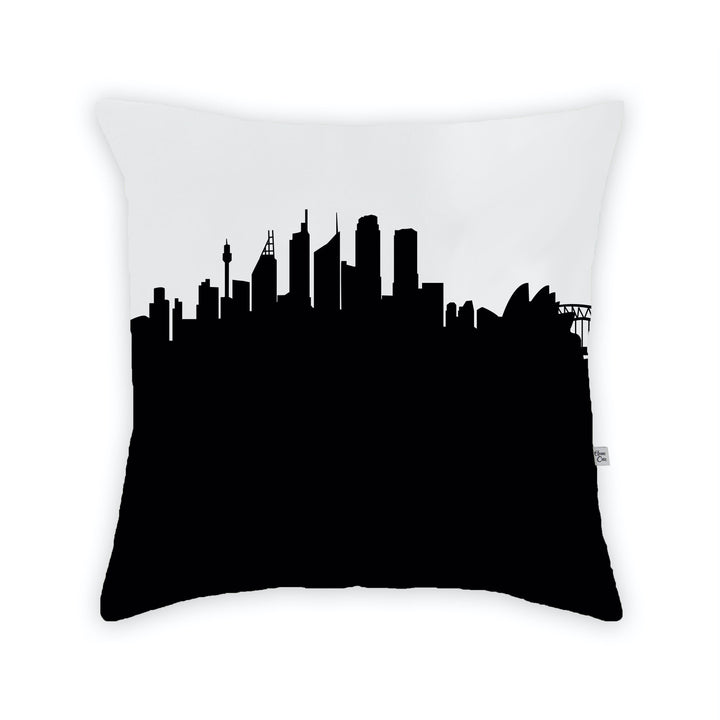 Sydney Australia Skyline Large Throw Pillow