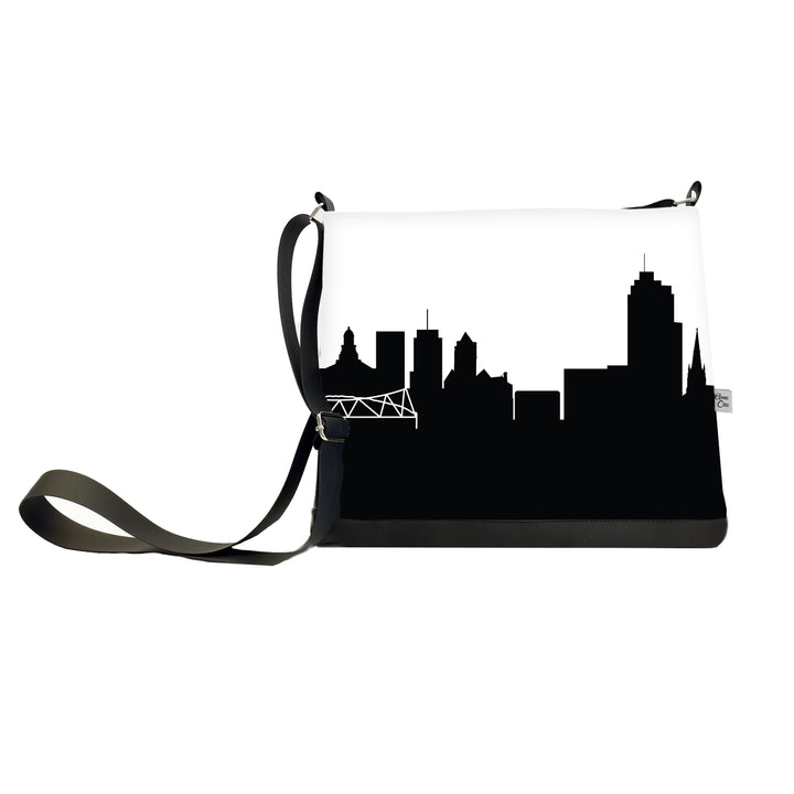 Syracuse NY Skyline Crossbody Bag