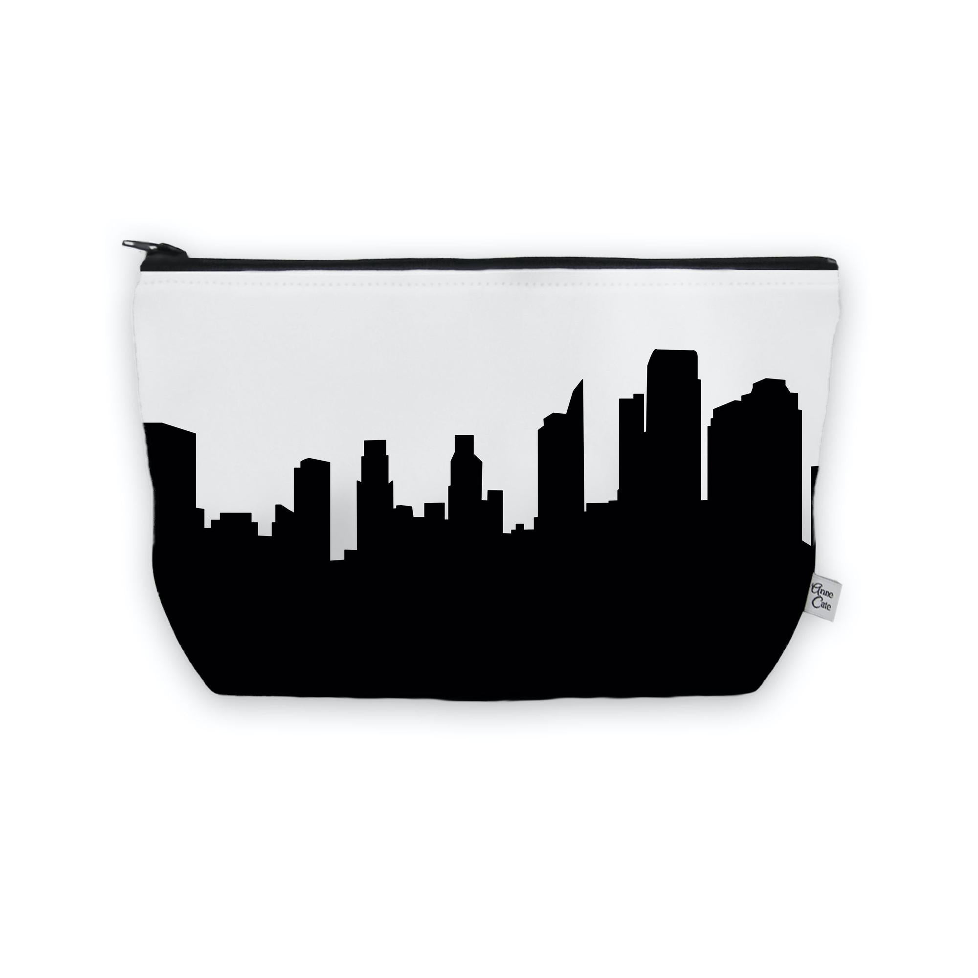 Sacramento CA Skyline Cosmetic Makeup Bag-Anne Cate