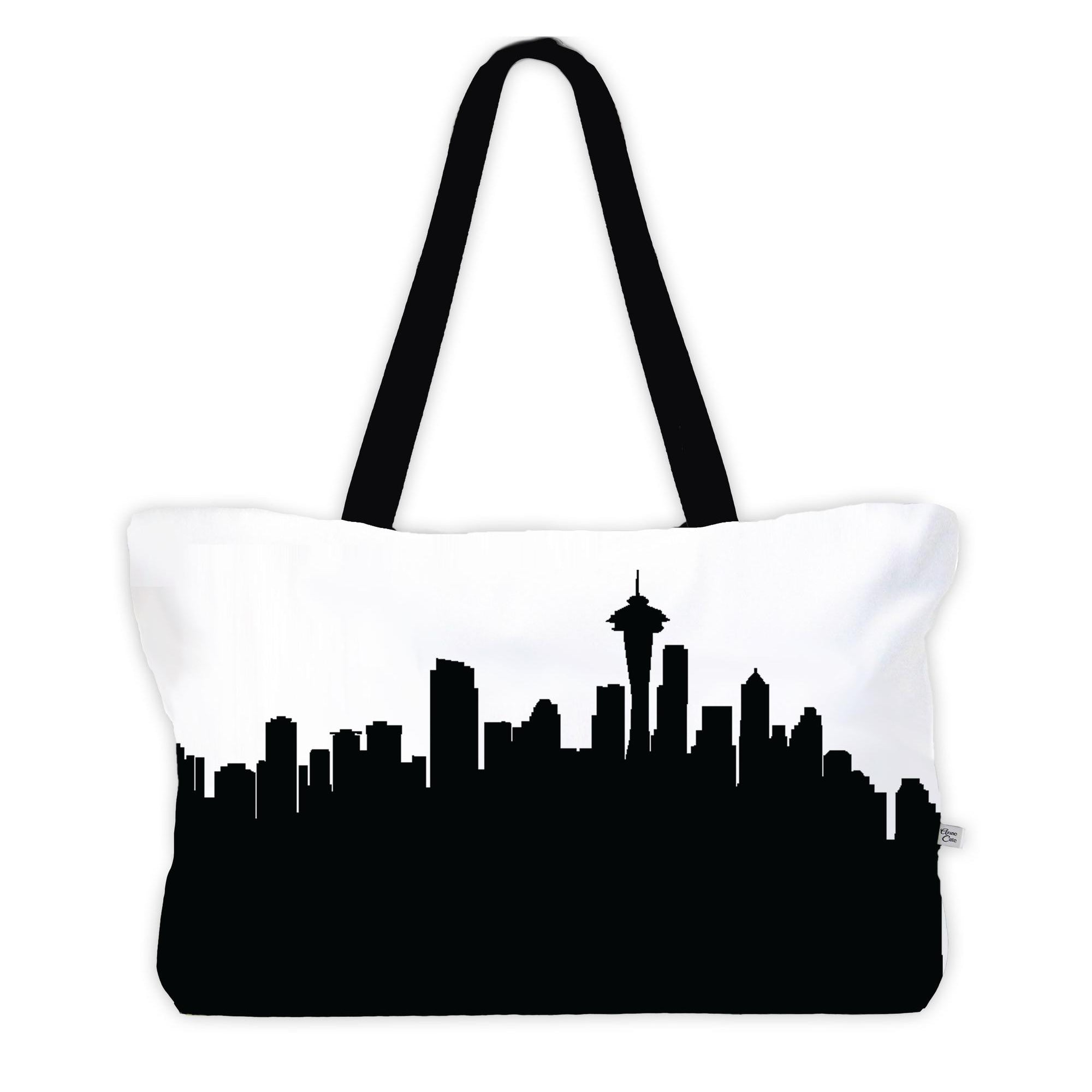 Seattle WA Skyline Weekender Tote-Anne Cate