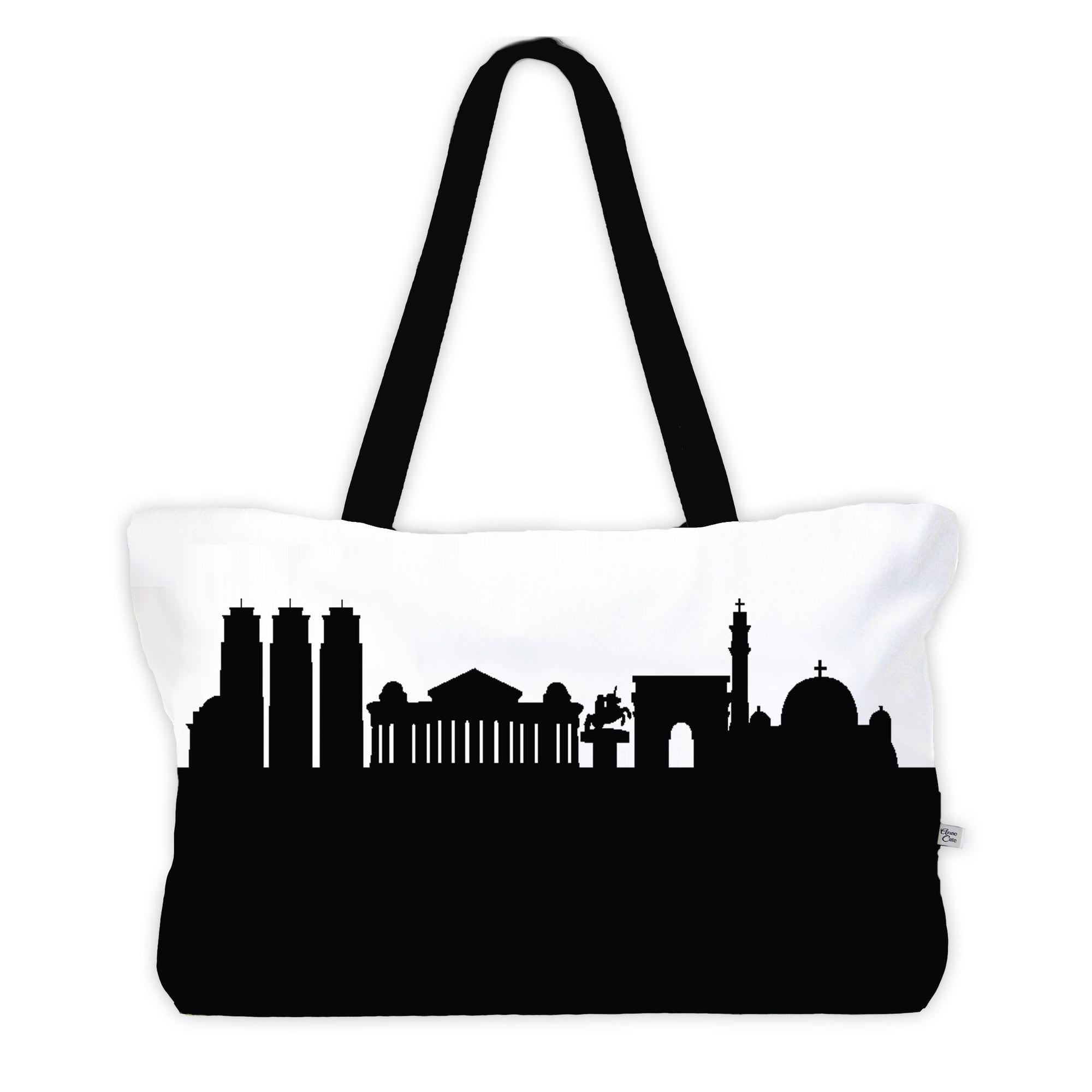 Skopje Macedonia Skyline Weekender Tote-Anne Cate
