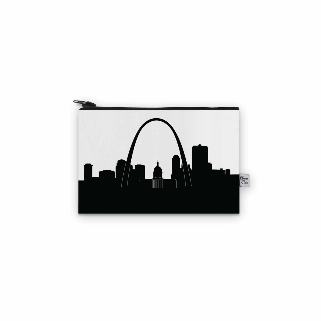 St. Louis MO Skyline Canvas Mini Purse