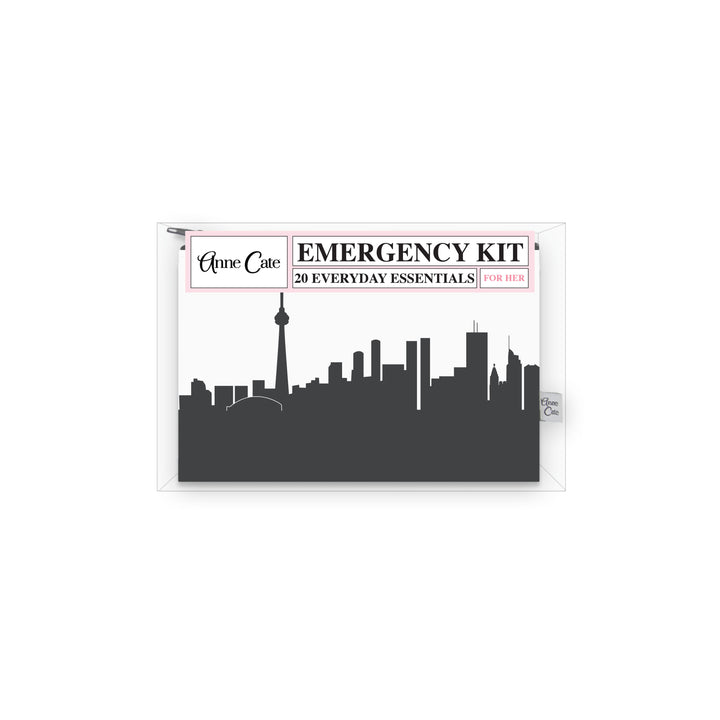 Toronto ON Canada Mini Wallet Emergency Kit - For Her