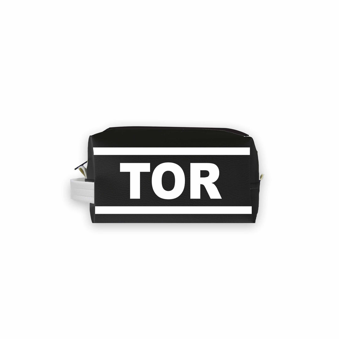 TOR (Toronto) City Abbreviation Travel Dopp Kit Toiletry Bag