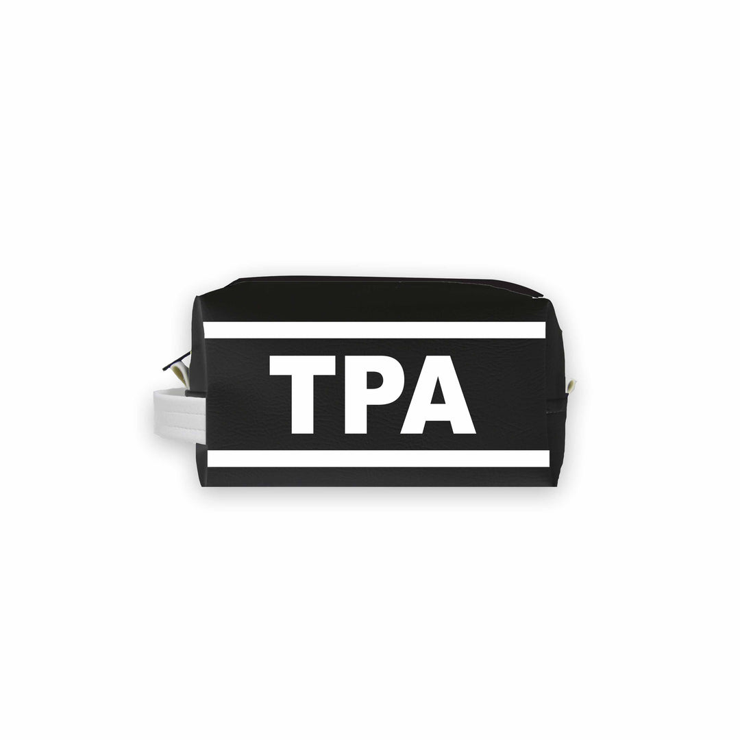 TPA (Tampa) City Abbreviation Travel Dopp Kit Toiletry Bag