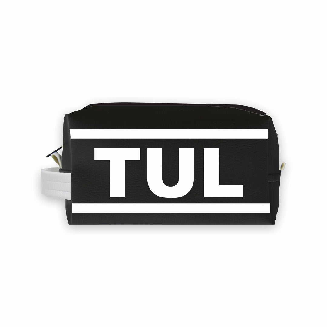 TUL (Tulsa) City Abbreviation Travel Dopp Kit Toiletry Bag