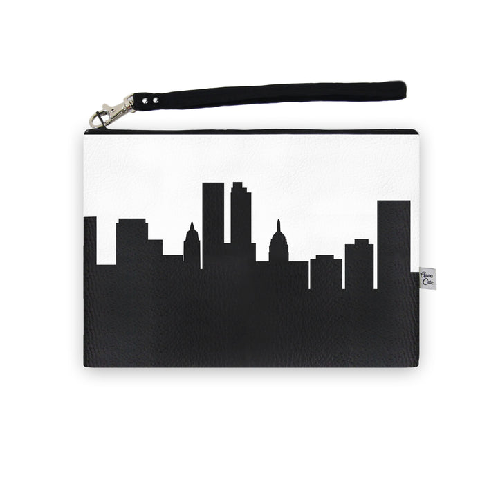 Tulsa OK Skyline Wristlet Clutch Purse