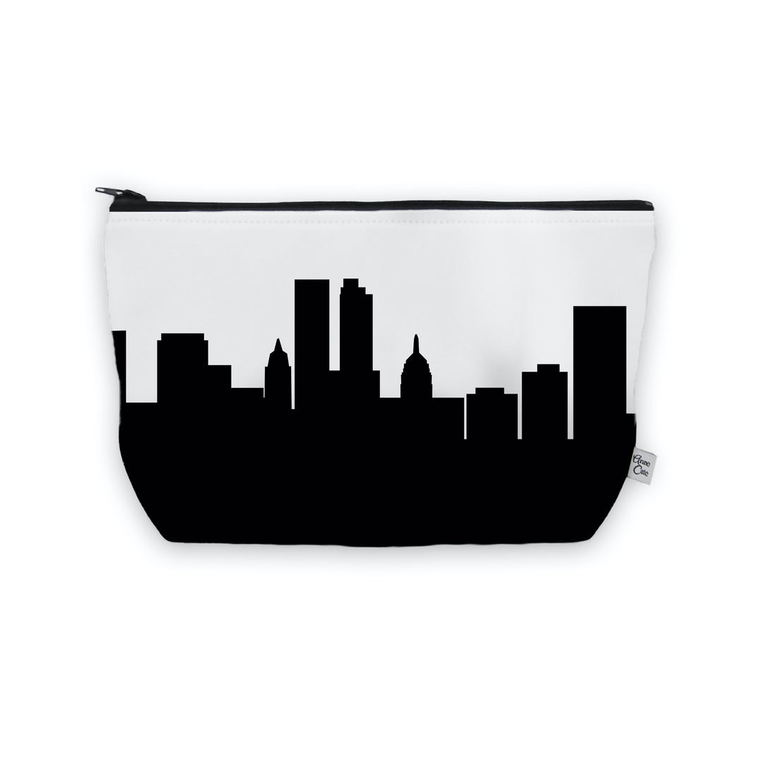 Tulsa OK Skyline Cosmetic Makeup Bag