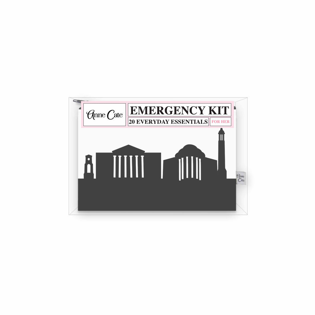 Tuscaloosa AL Mini Wallet Emergency Kit - For Her