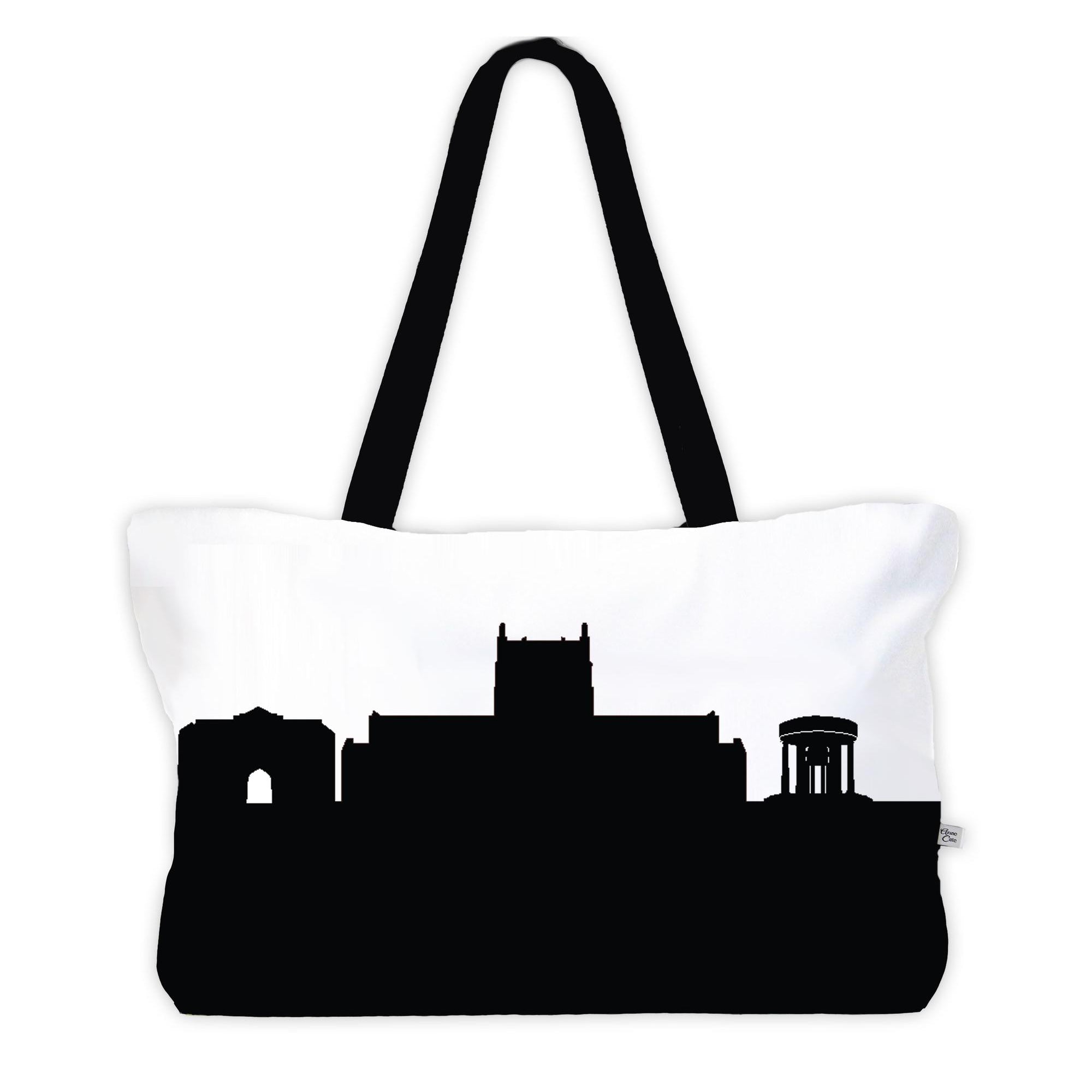 Tulsa OK (University of Tulsa) Skyline Weekender Tote-Anne Cate