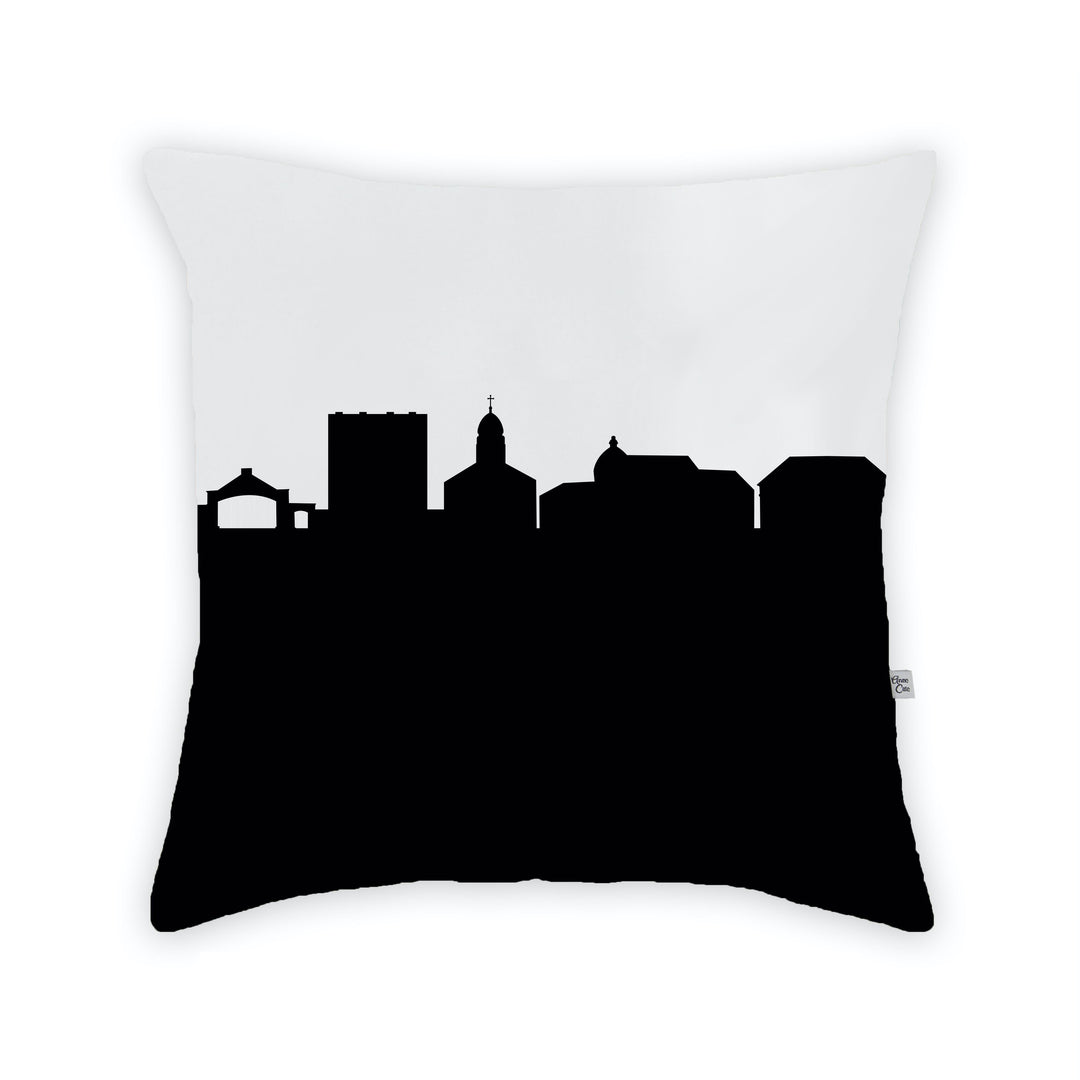 Dayton OH (Univ. of Dayton) Skyline Large Throw Pillow