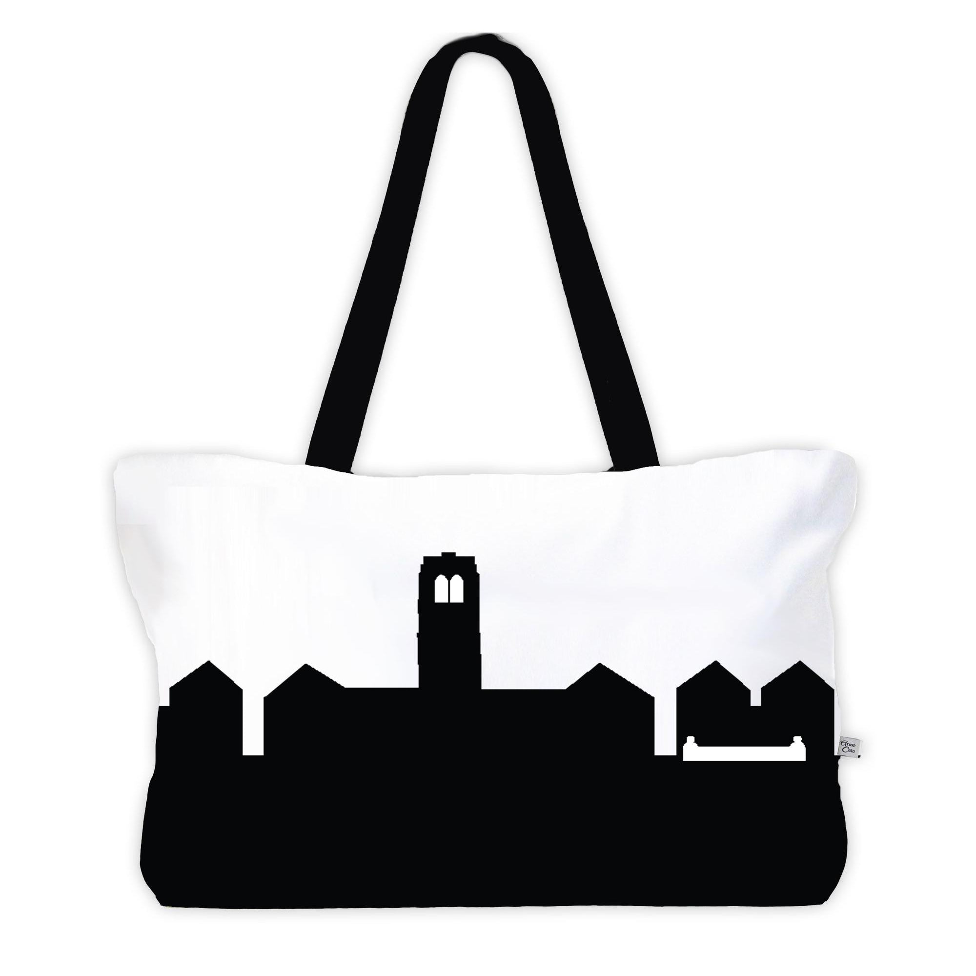 University Heights OH (John Carroll University) Skyline Weekender Tote-Anne Cate