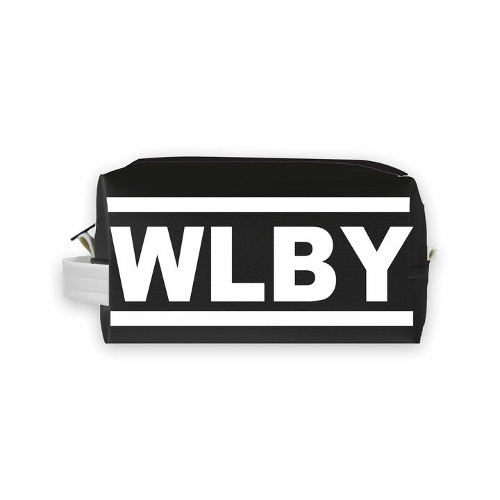 WLBY (Willoughby) City Abbreviation Travel Dopp Kit Toiletry Bag