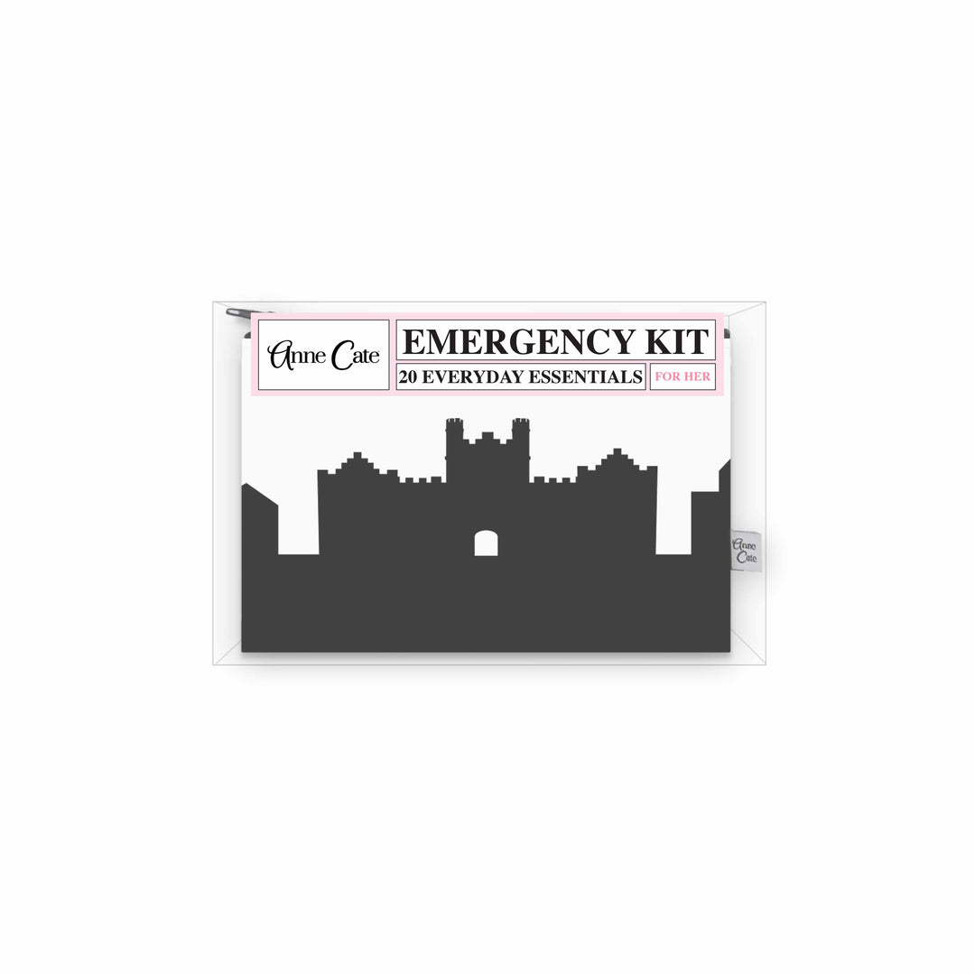 Wooster OH (College of Wooster) Skyline Mini Wallet Emergency Kit - For Her