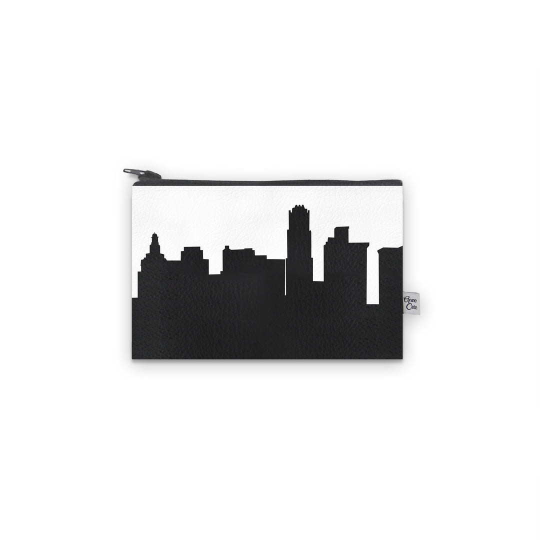 Youngstown OH Skyline Vegan Leather Mini Wallet